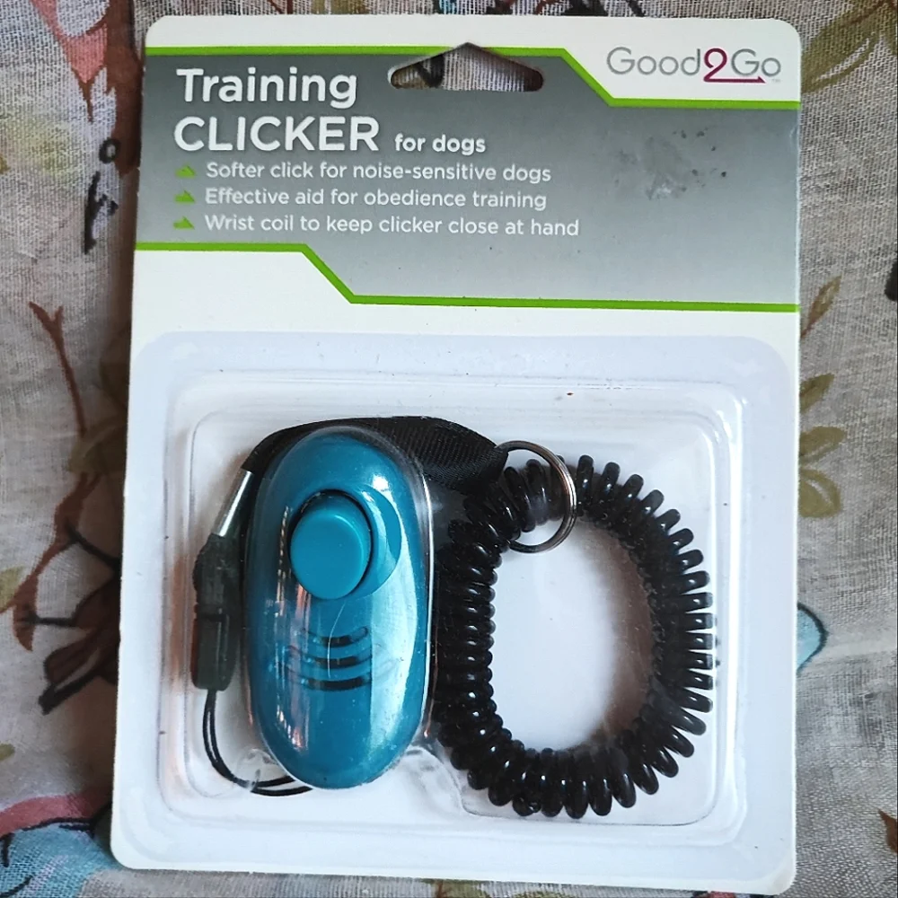 Obedience Class Training Wrist Clicker Good2Go for Noise Sensitive Dog Ears NIP